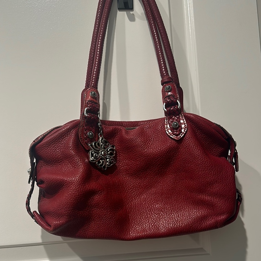 Vintage Brighton Red Leather Handbag